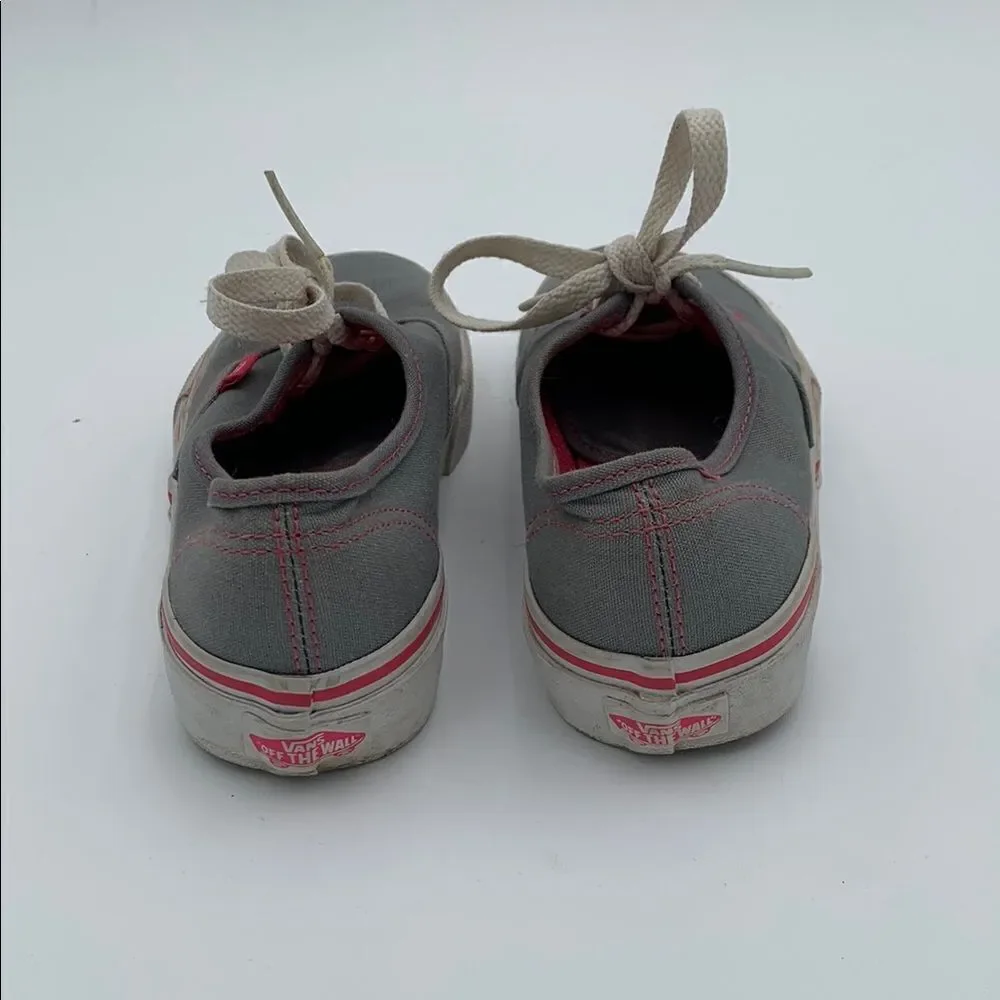 Vans Kids Sneakers Gray and Pink